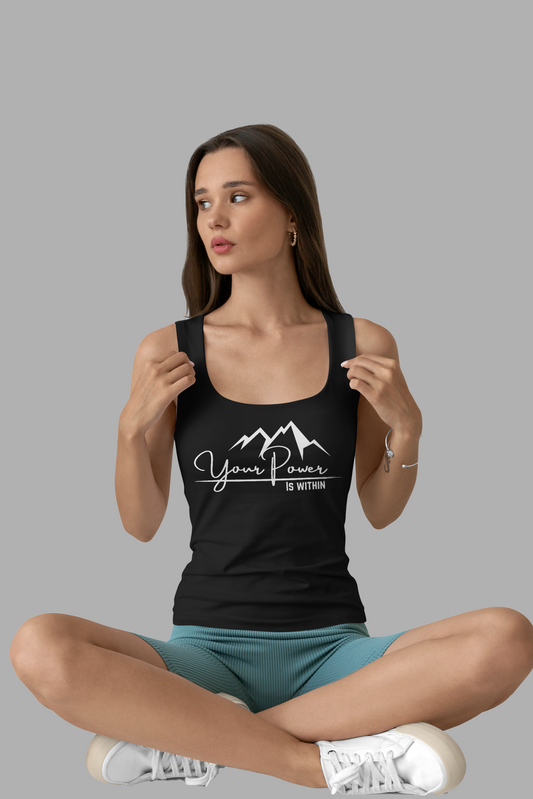 Your Power Is Within Premium Racerback Tank